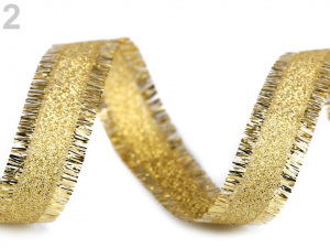 Lurexová stuha šíře 16 mm