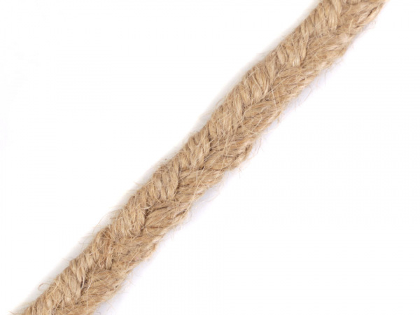 Jutový prýmek na espadrilky šíře 8 mm