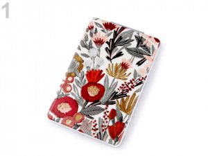 Kosmetické zrcátko květy