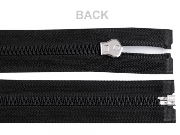 Kostěný zip šíře 8 mm délka 50 cm