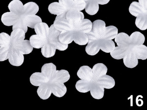 Polotovar k výrobě květů Ø15 mm, Ø16 mm, Ø18 mm saténový