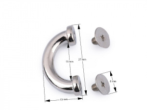 Průvlek šroubovací šíře 15 mm