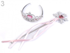 Karnevalová sada / korunka - ledová královna