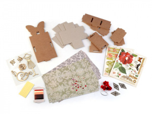 Kreativní sada šperkovnice s motýlem