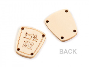 Dřevěná cedulka / ozdoba Handmade  17x20 mm