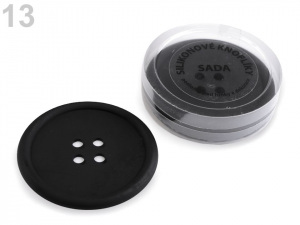 Silikonové knoflíky sada 4 ks Ø9 cm