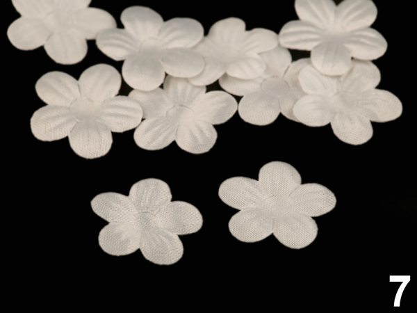 Polotovar k výrobě květů Ø22 mm, Ø25 mm saténový