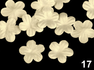 Polotovar k výrobě květů Ø15 mm, Ø16 mm, Ø18 mm saténový