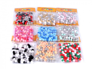 Bambulka mix barev Ø8 a 10 mm