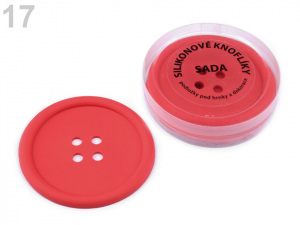 Silikonové knoflíky sada 4 ks Ø9 cm