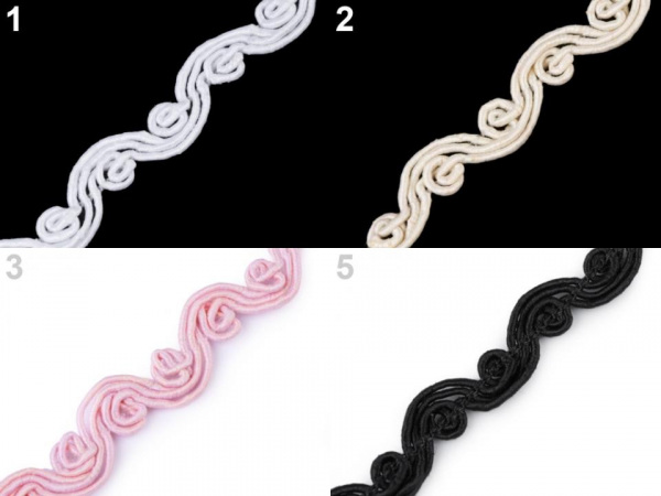 Prýmek šíře 12 mm 2. jakost