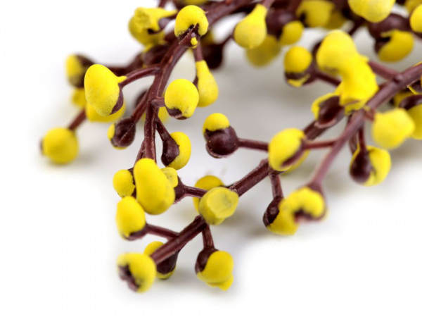 Umělá větvička bobulí k aranžování