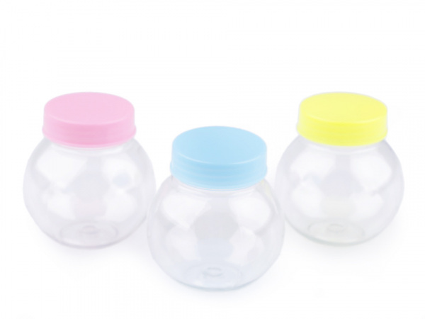 Plastová lahvička 5x5,5 cm šroubovací