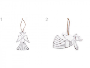 Drátěný anděl k zavěšení