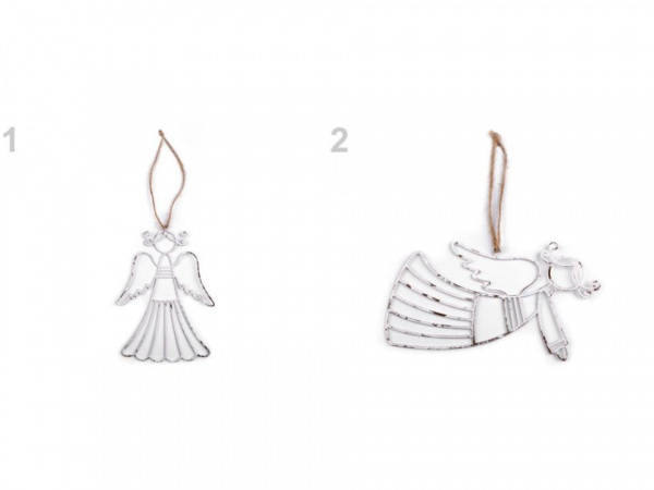 Drátěný anděl k zavěšení