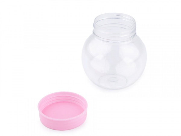 Plastová lahvička 5x5,5 cm šroubovací