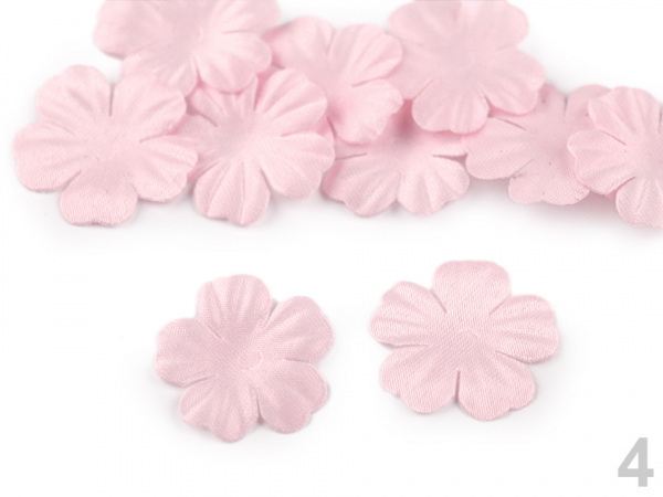 Polotovar k výrobě květů Ø22 mm, Ø25 mm saténový