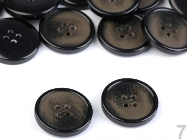 Knoflík s jemnou patinou velikost 24", 32", 36", 40"