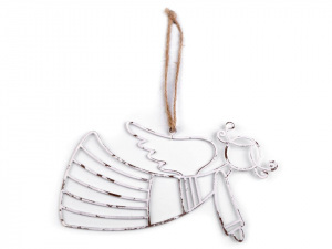 Drátěný anděl k zavěšení