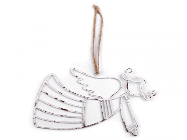 Drátěný anděl k zavěšení