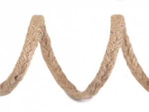 Jutový prýmek na espadrilky šíře 8 mm