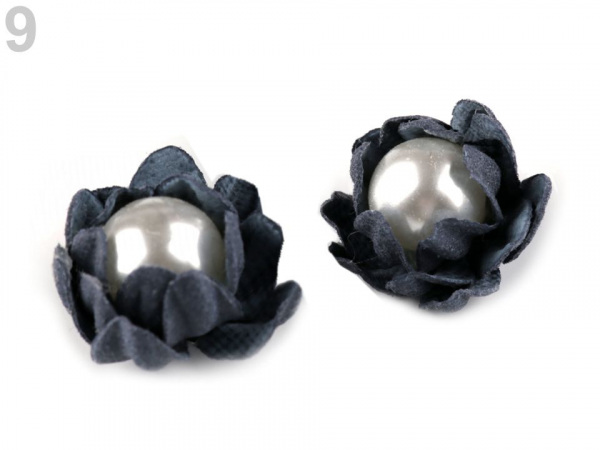 Květ s perlou Ø18 mm