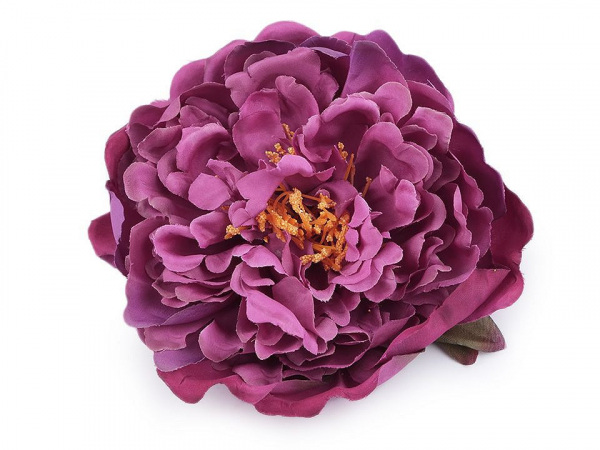 Umělý květ pivoňka s pestíky