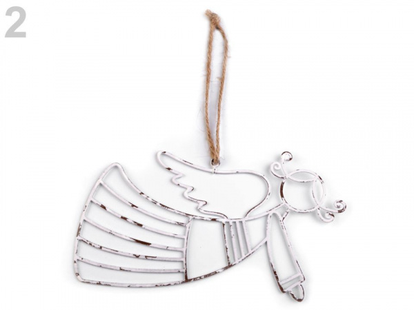 Drátěný anděl k zavěšení