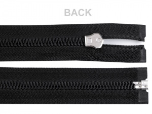Kostěný zip šíře 8 mm délka 40 cm