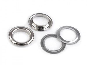 Průchodky s podložkou Ø17 mm nerezavějící