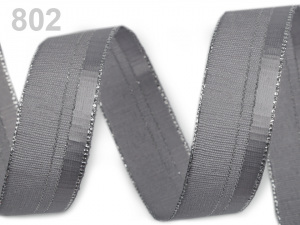 Stuha s lurexem šíře 24 mm