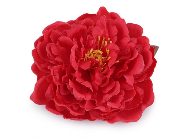 Umělý květ pivoňka s pestíky