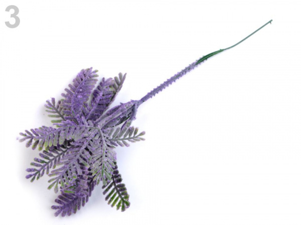 Umělá větvička kapradiny k aranžování