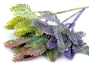 Umělá větvička kapradiny k aranžování