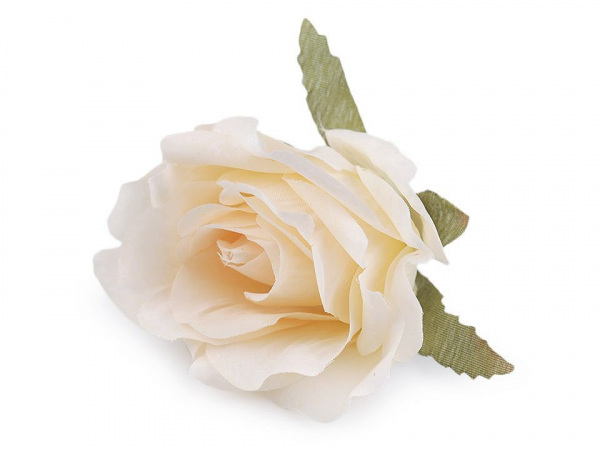 Umělý květ růže Ø7 cm