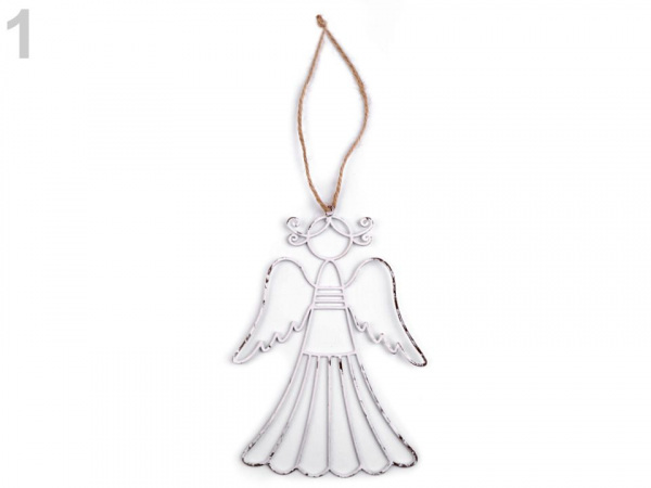 Drátěný anděl k zavěšení