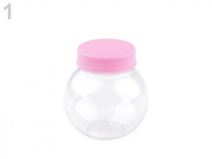 Plastová lahvička 5x5,5 cm šroubovací