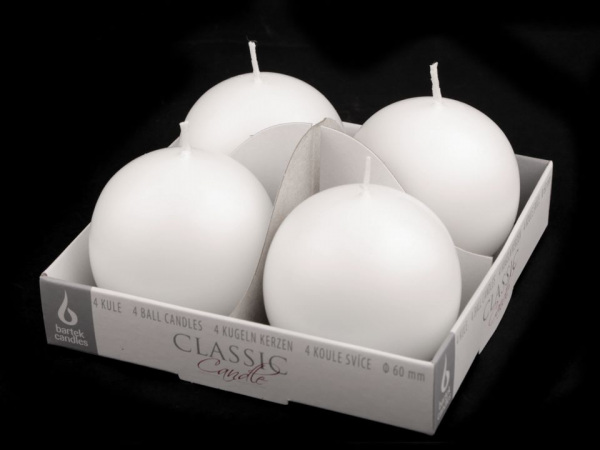 Adventní svíčky koule