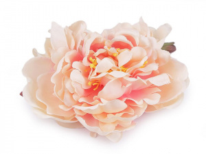 Umělý květ pivoňka s pestíky