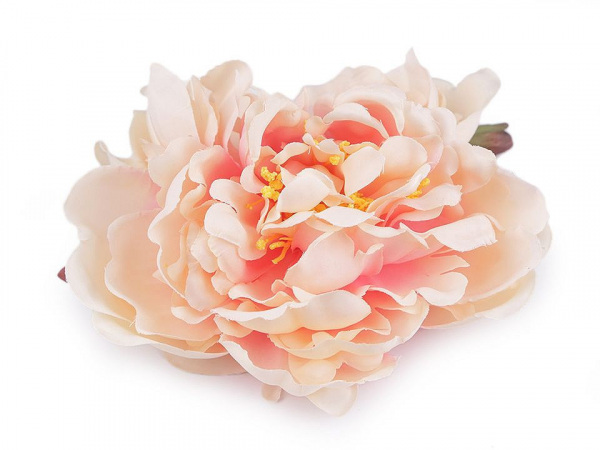 Umělý květ pivoňka s pestíky
