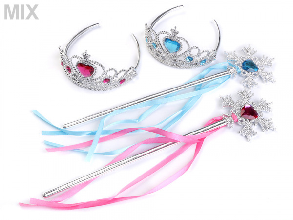 Karnevalová sada / korunka - ledová královna