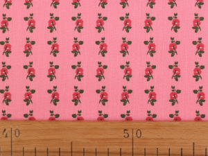 Bavlněná látka růže