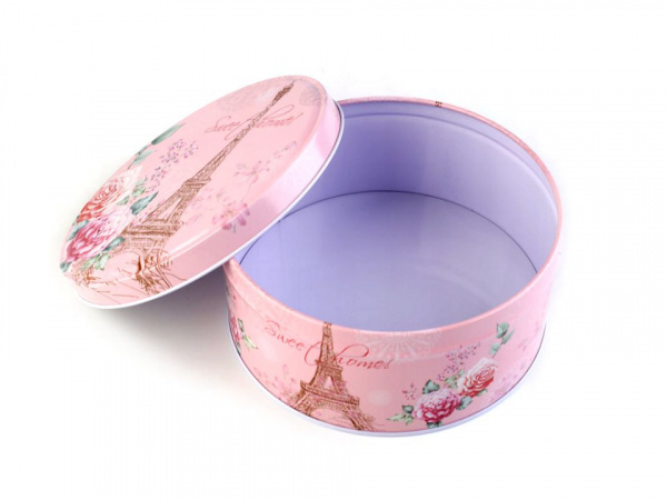Plechová krabice Paříž malá