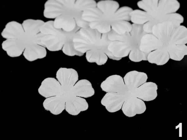 Polotovar k výrobě květů Ø22 mm, Ø25 mm saténový