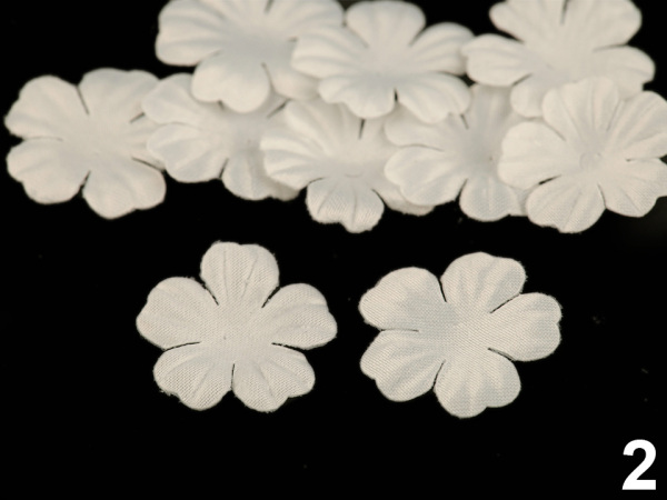 Polotovar k výrobě květů Ø22 mm, Ø25 mm saténový