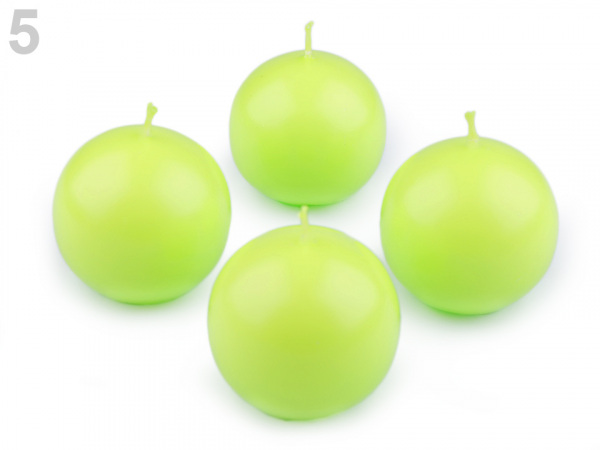 Adventní svíčky koule