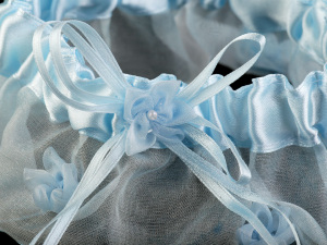 Svatební podvazek šíře v rozmezí od 6-7 cm