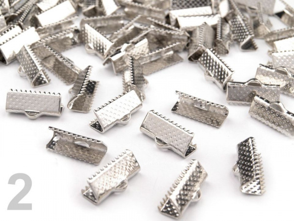 Koncovka na stužku 16 mm plochá