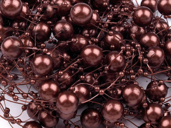 Perly na silonu Ø12 mm délka 130 cm