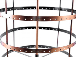 Otočný stojan na náušnice Ø20 cm výška 47 cm 2. jakost